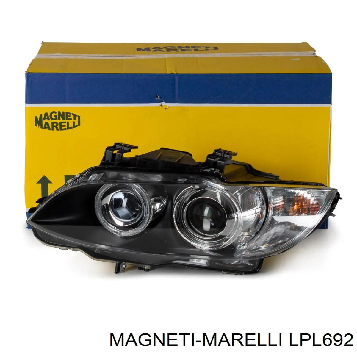 Do koszyka LPL692 Magneti Marelli Reflektor lewy