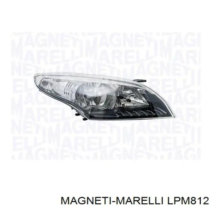 LPM812 Magneti Marelli Reflektor lewy