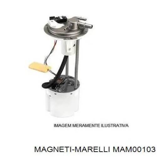 MAM00103 Magneti Marelli element-turbina pompy paliwa