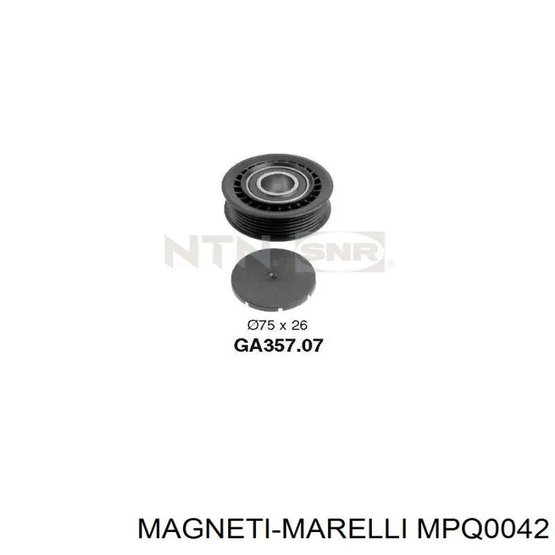 Rolka napinacza paska napędowego Magneti Marelli MPQ0042 cena, od 22,90 USD