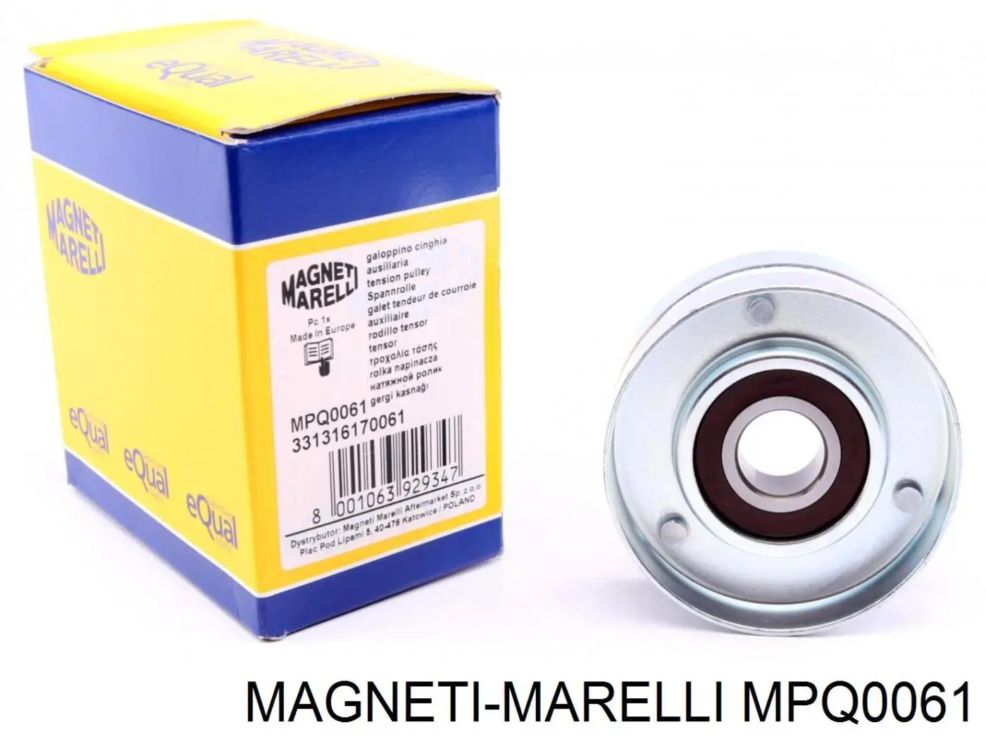 MPQ0061 Magneti Marelli Rolka napinacza paska napędowego