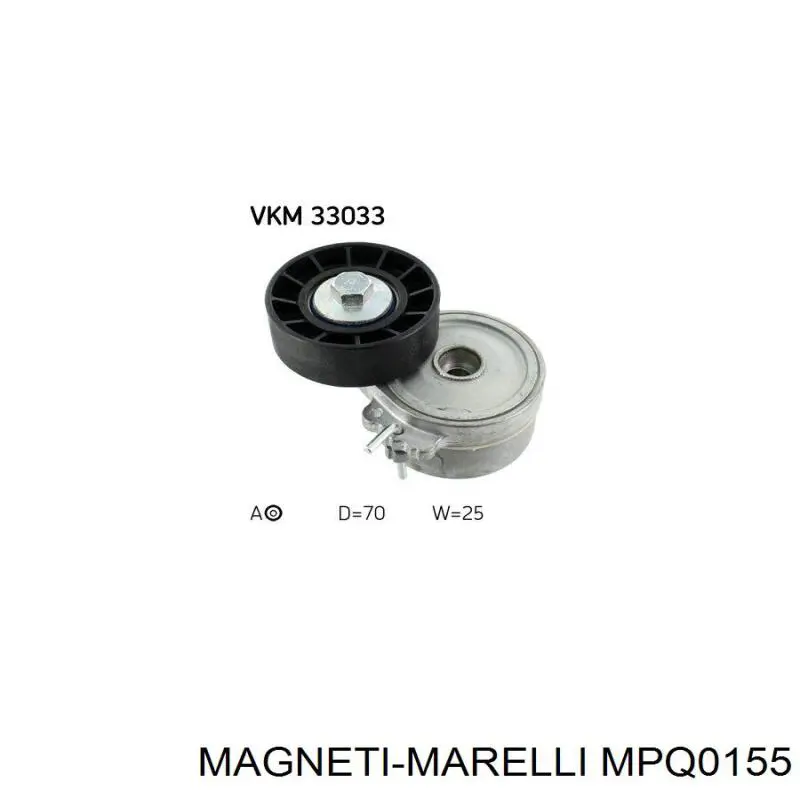 MPQ0155 Magneti Marelli Rolka napinacza paska napędowego