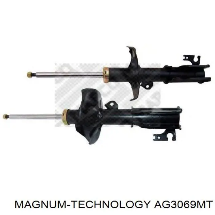 Do koszyka AG3069MT Magnum Technology Amortyzator tylny prawy