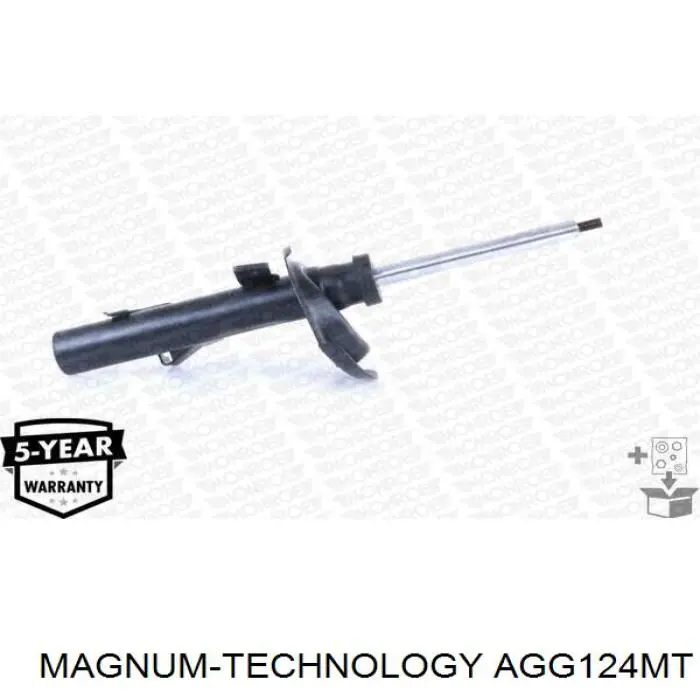 Do koszyka AGG124MT Magnum Technology Amortyzator przedni prawy