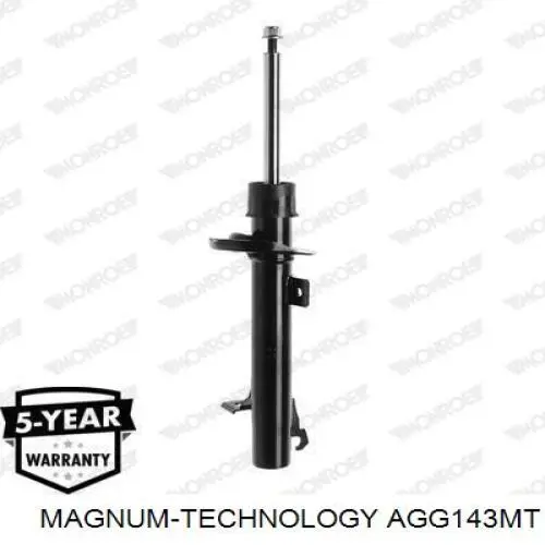 Amortyzator przedni lewy Magnum Technology AGG143MT cena, od 49,41 USD