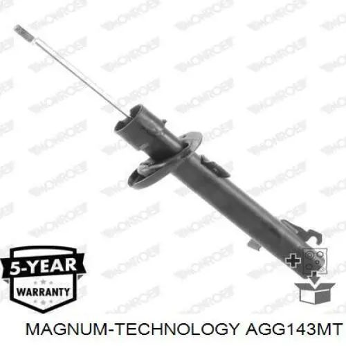 Do koszyka AGG143MT Magnum Technology Amortyzator przedni lewy