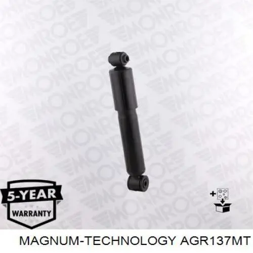 Do koszyka AGR137MT Magnum Technology Amortyzator tylny