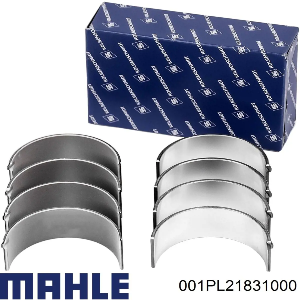 Panewki korbowodowe wału korbowego, zestaw, standardowe (STD) Mahle Original 001PL21831000 cena, od 29,00 USD
