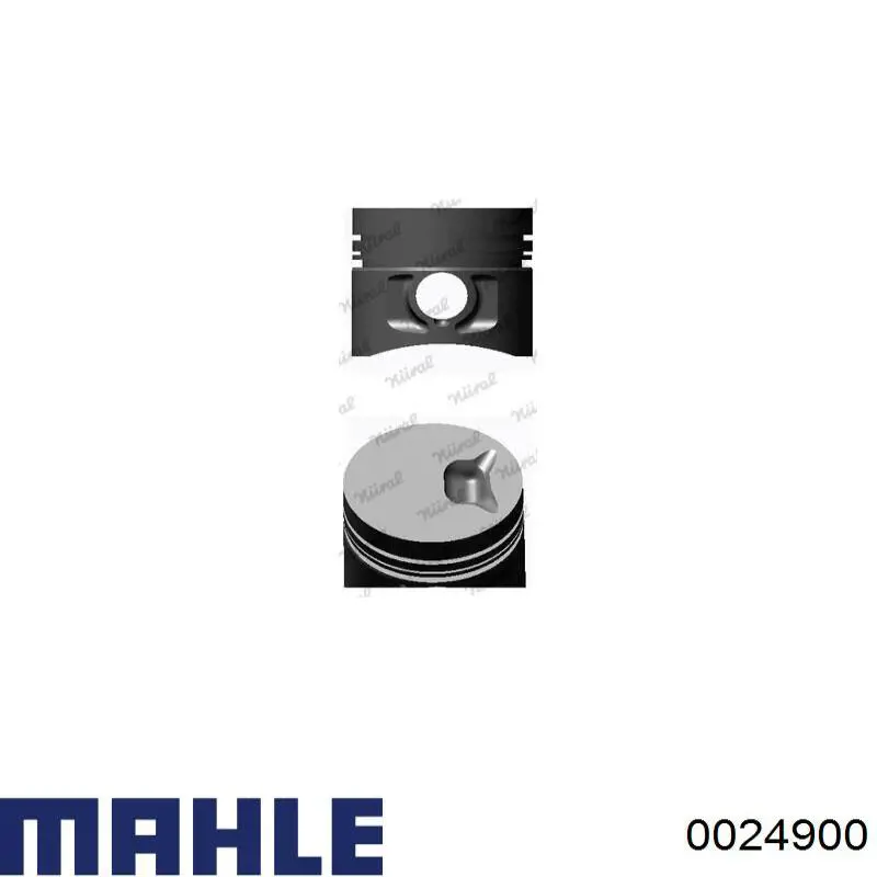 Tłok, komplet do jednego cylindru, STD Mahle Original 0024900 cena, od 80,96 USD