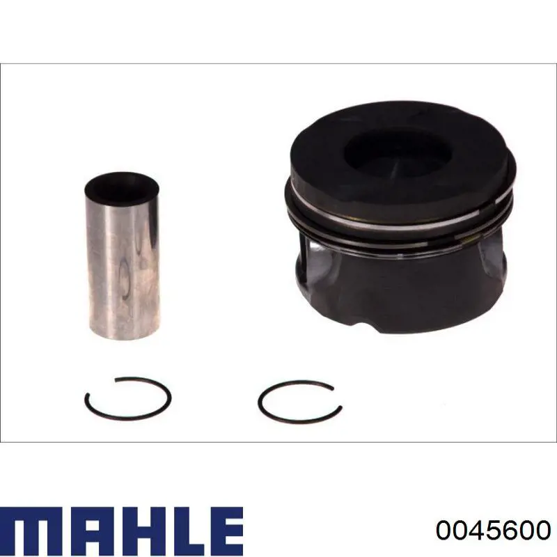 0045600 Mahle Original Tłok, komplet do jednego cylindru, STD