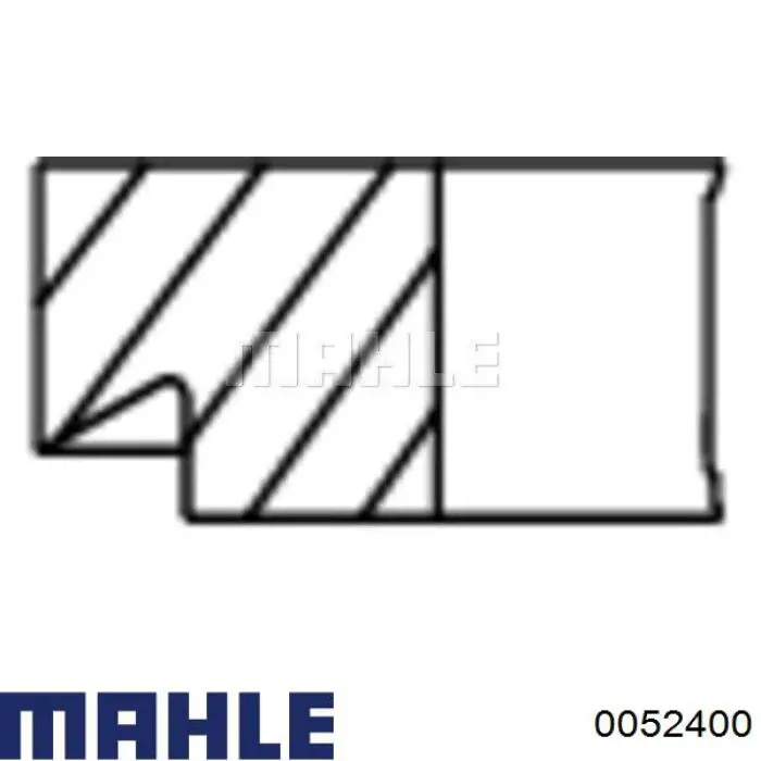 Tłok, komplet do jednego cylindru, STD Mahle Original 0052400 cena, od 104,65 USD