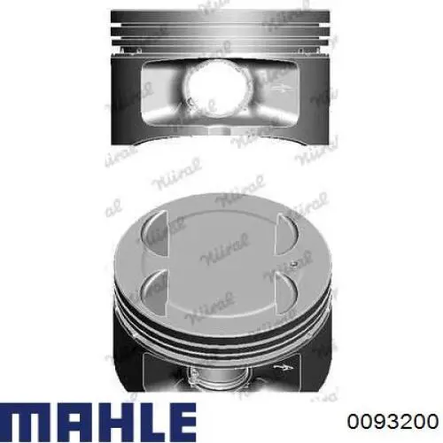 Tłok, komplet do jednego cylindru, STD do Lancia Dedra  835