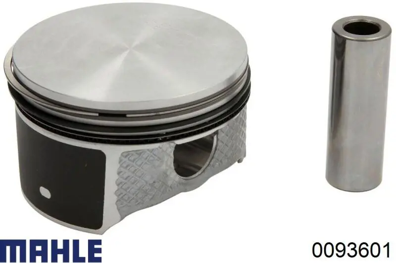 Do koszyka 0093601 Mahle Original Tłok, komplet na 1 cylinder, 2. naprawa (+0,50)