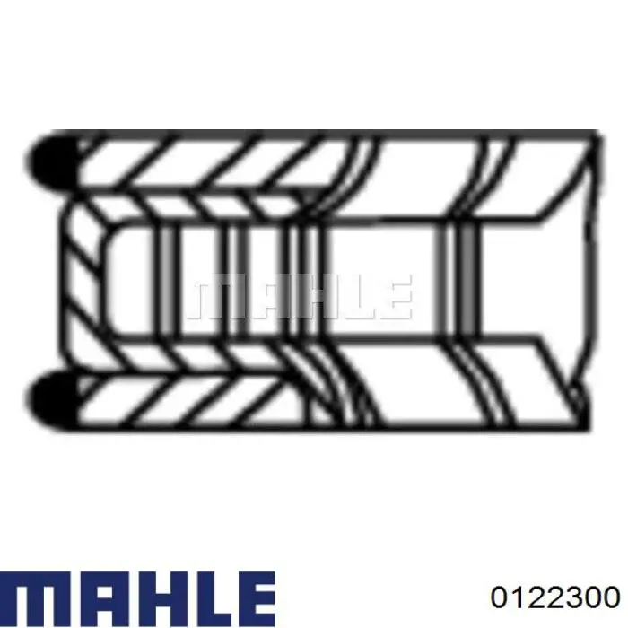 Tłok, komplet do jednego cylindru, STD Mahle Original 0122300 cena, od 304,73 USD