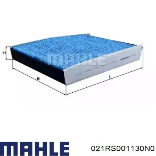 021RS001130N0 Mahle Original Pierścienie tłokowe na 1 cylinder, STD.