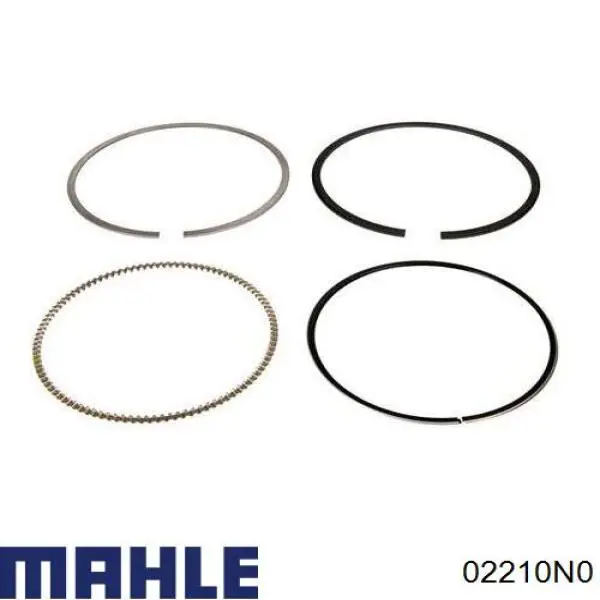 Do koszyka 02210N0 Mahle Original Pierścienie tłokowe na 1 cylinder, STD.