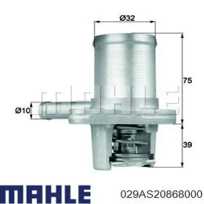 Do koszyka 029AS20868000 Mahle Original Półpierścień oporowy wału korbowego, STD, zestaw