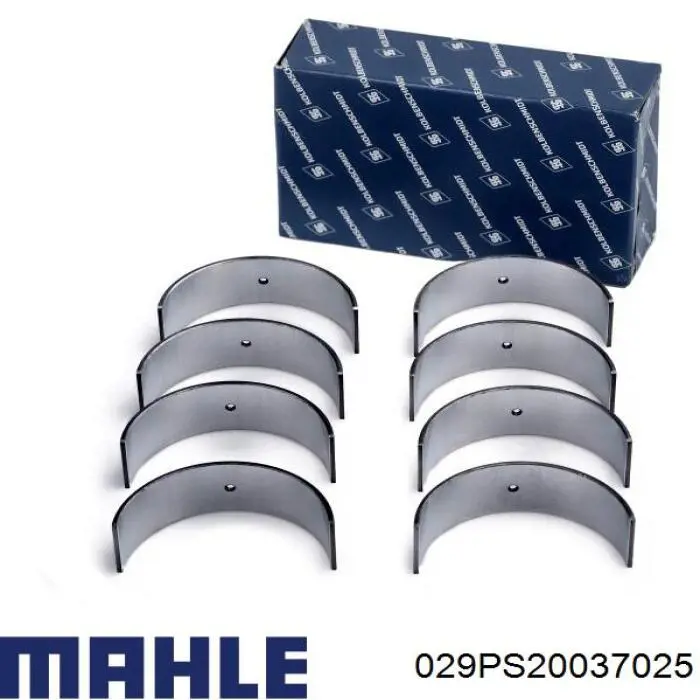 029PS20037025 Mahle Original Panewki korbowodowe wału korbowego, zestaw, 1. naprawa (+0,25)