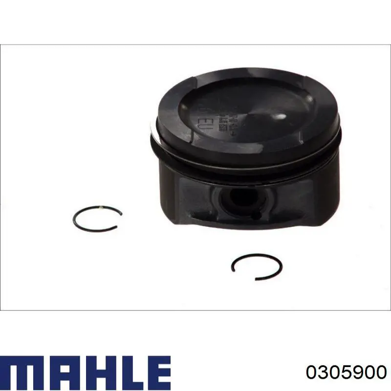 Tłok, komplet do jednego cylindru, STD Mahle Original 0305900 cena, od 121,29 USD