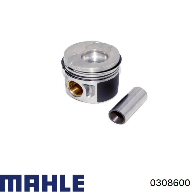 0308600 Mahle Original Tłok, komplet do jednego cylindru, STD