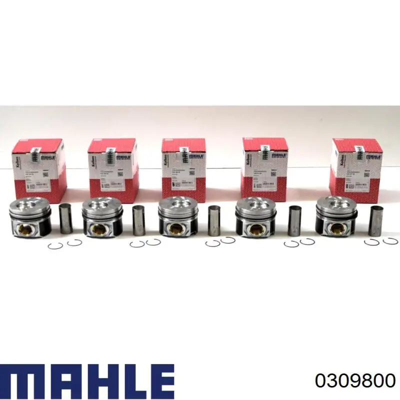 Tłok, komplet do jednego cylindru, STD Mahle Original 0309800 cena, od 124,50 USD