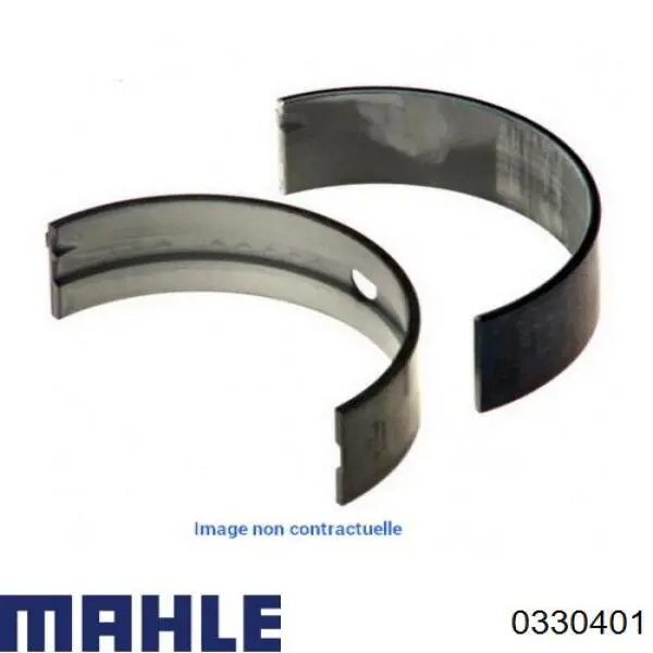 Do koszyka 0330401 Mahle Original Tłok, komplet do jednego cylindru, 1. naprawa (+0,25)