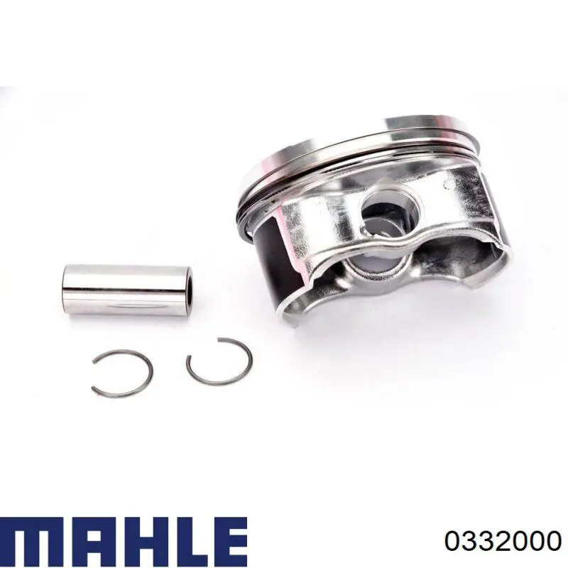 Do koszyka 0332000 Mahle Original Tłok, komplet do jednego cylindru, STD