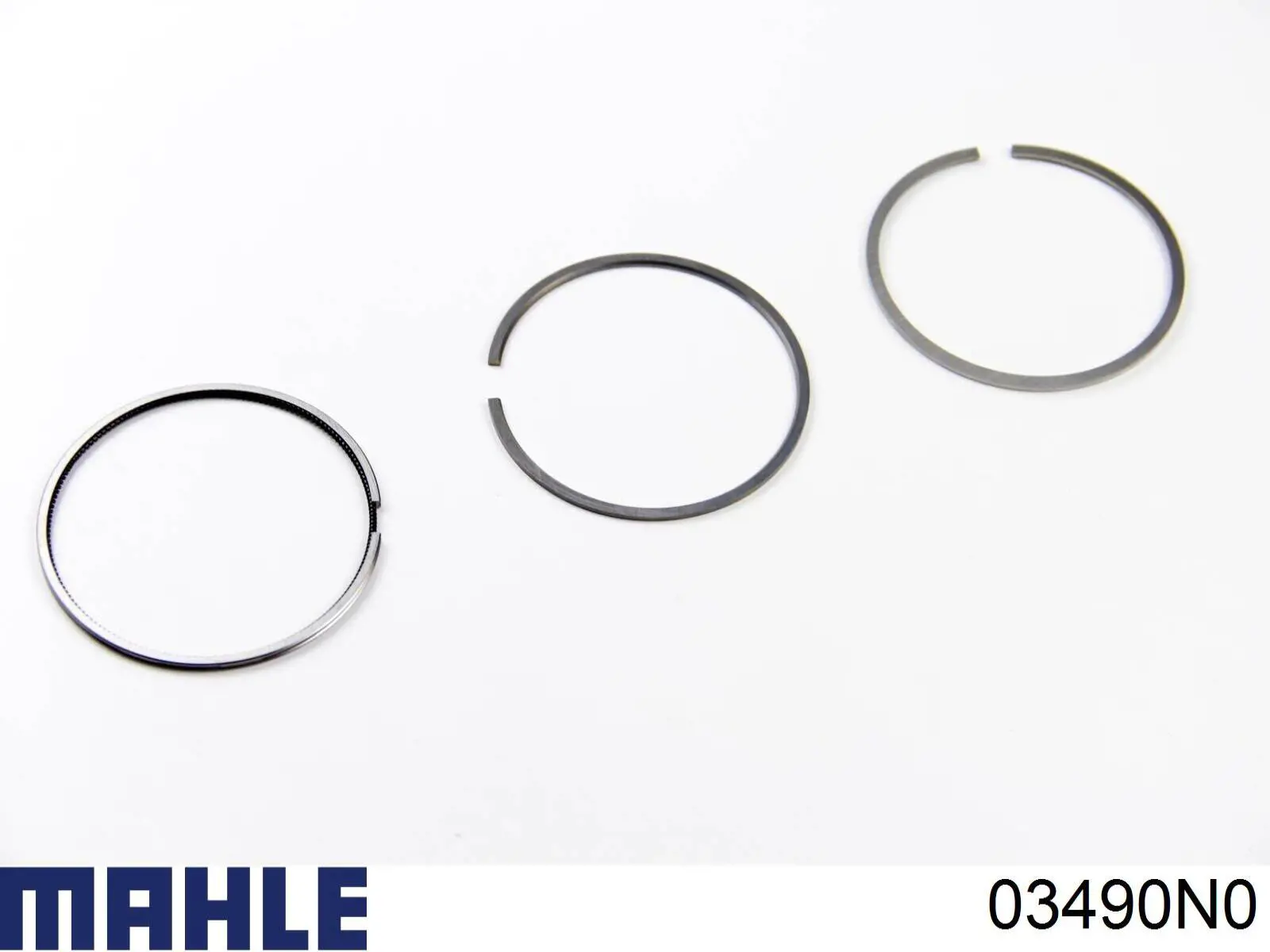 Pierścienie tłokowe na 1 cylinder, STD. 03490N0 Mahle Original