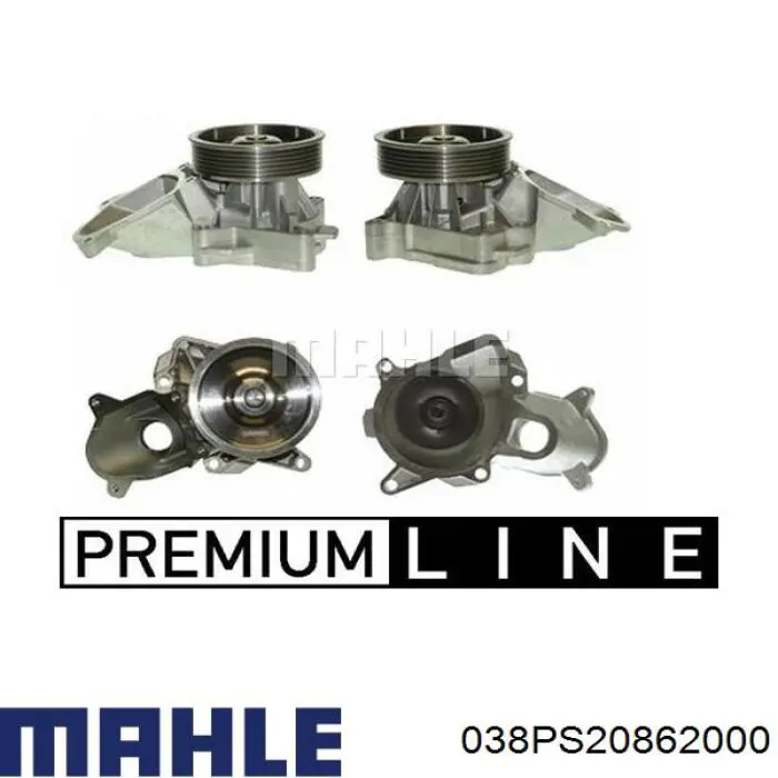 038PS20862000 Mahle Original Panewki korbowodowe wału korbowego, zestaw, standardowe (STD)