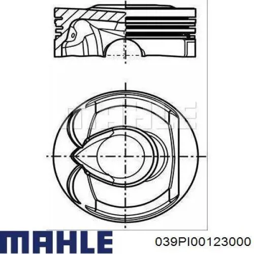 8744480030 Nural Tłok, komplet do jednego cylindru, STD