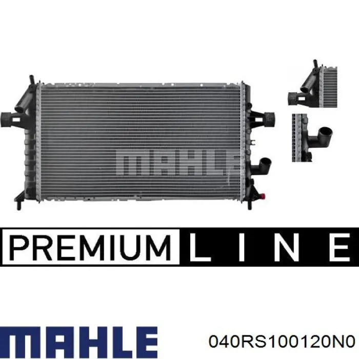 040RS100120N0 Mahle Original Pierścienie tłokowe na 1 cylinder, STD.
