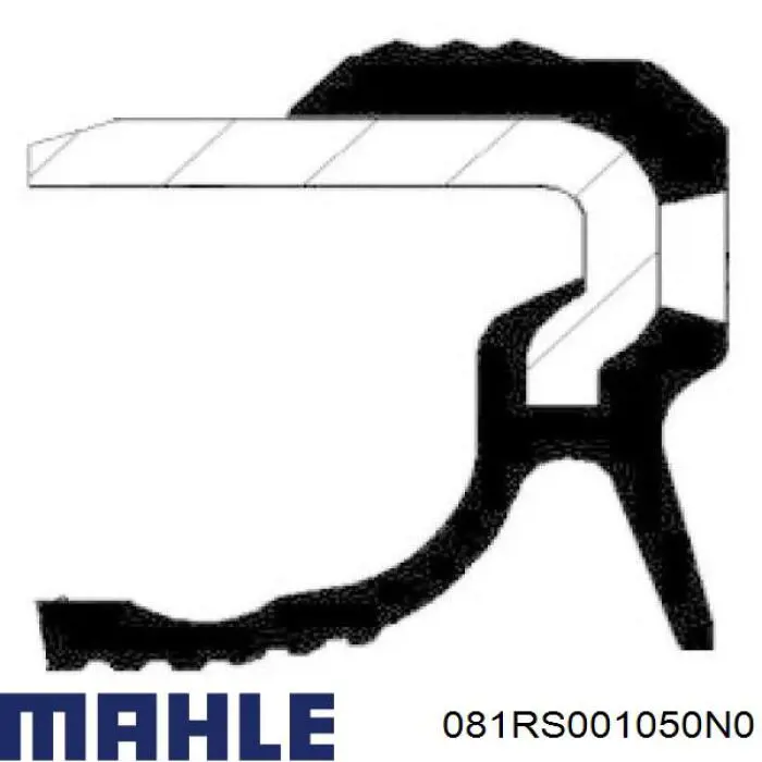 Pierścienie tłokowe na 1 cylinder, STD. Mahle Original 081RS001050N0 cena, od 36,50 USD