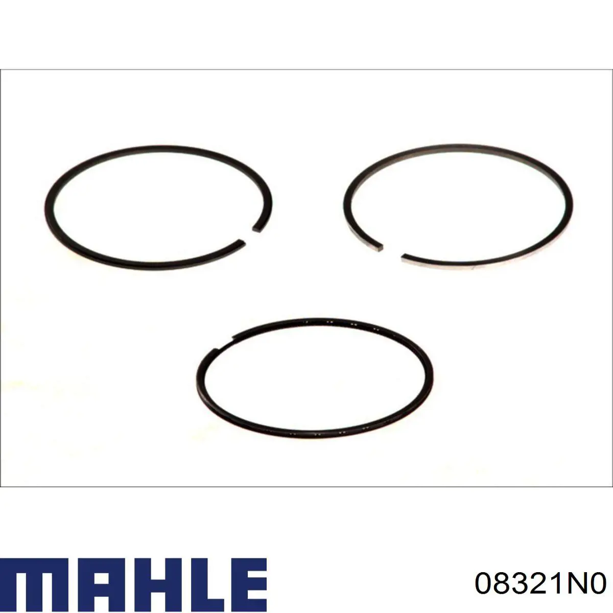 08321N0 Mahle Original Pierścienie tłokowe na 1 cylinder, STD.