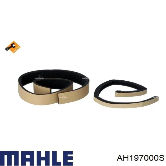 Chłodnica nagrzewnicy (ogrzewacza) Mahle Original AH197000S cena, od 78,32 USD