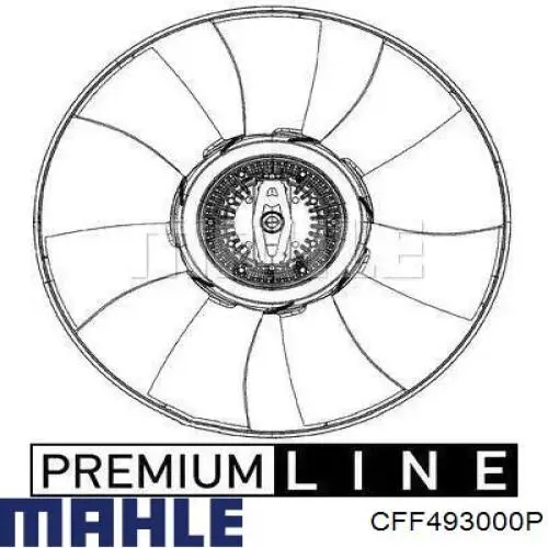 Sprzęgło wiskotyczne wentylatora chłodzenia Mahle Original CFF493000P cena, od 91,58 USD