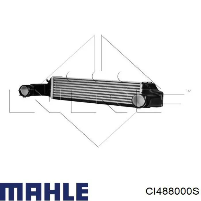 Chłodnica intercoolera Mahle Original CI488000S cena, od 102,15 USD