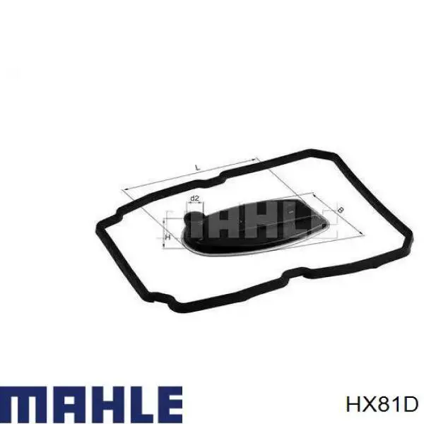 HX81D Mahle Original Filtr automatycznej skrzyni biegów