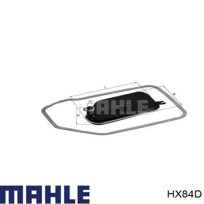 HX84D Mahle Original Filtr automatycznej skrzyni biegów