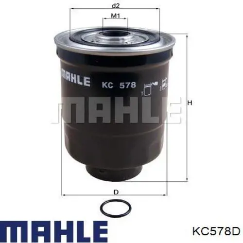 KC578D Mahle Original filtr paliwa