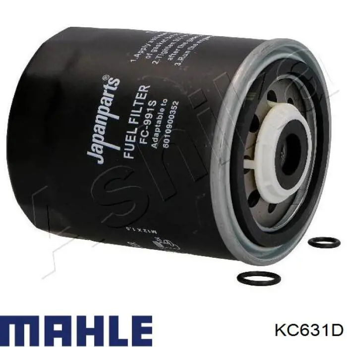 Filtr paliwa Mahle Original KC631D cena, od 10,80 USD