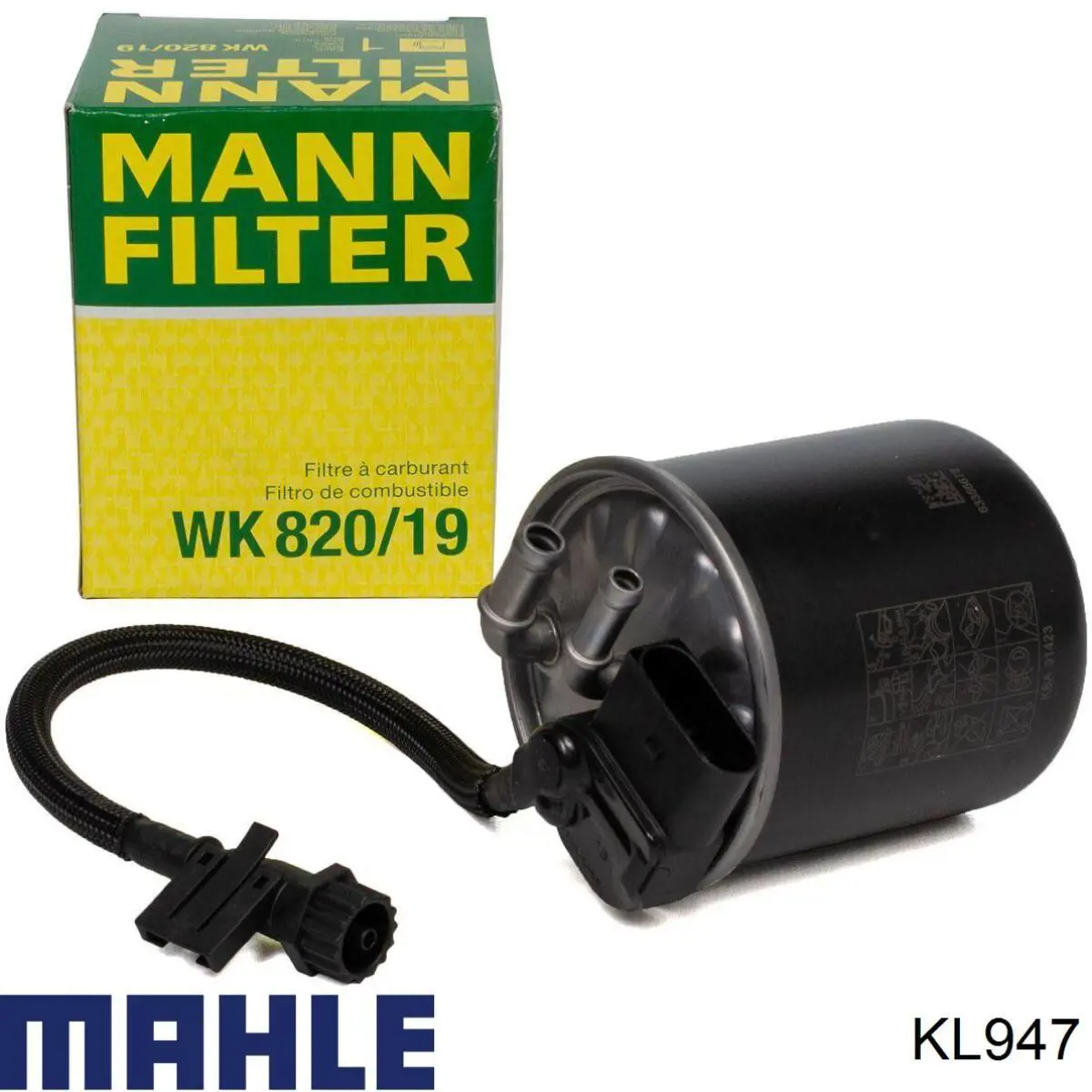 Filtr paliwa Mahle Original KL947 cena, od 63,88 USD