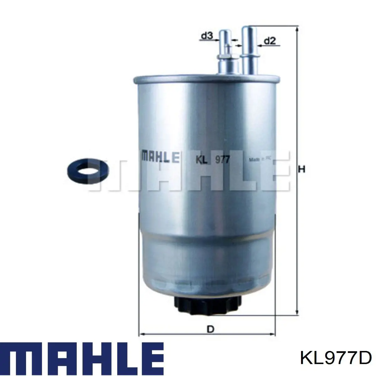 Filtr paliwa Mahle Original KL977D cena, od 24,48 USD