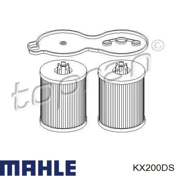 Filtr paliwa Mahle Original KX200DS cena, od 31,43 USD
