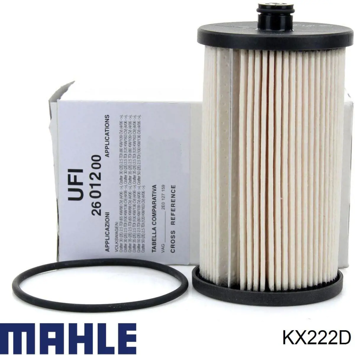 Filtr paliwa Mahle Original KX222D cena, od 10,03 USD