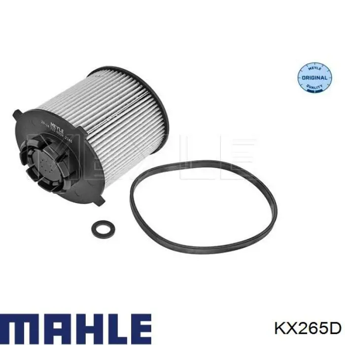 Do koszyka KX265D Mahle Original Filtr paliwa