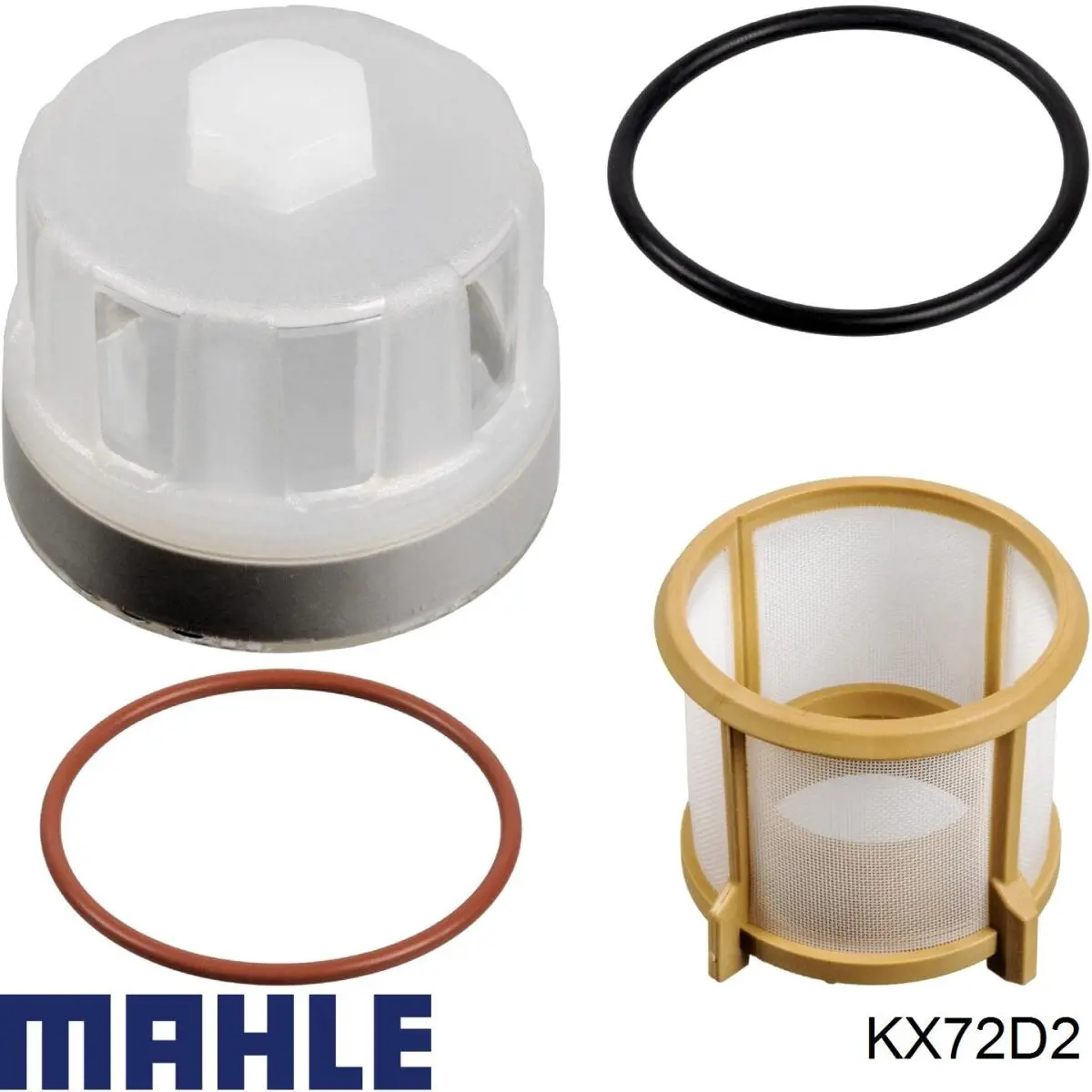 Filtr paliwa Mahle Original KX72D2 cena, od 10,25 USD