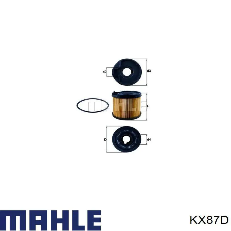 Filtr paliwa Mahle Original KX87D cena, od 8,94 USD