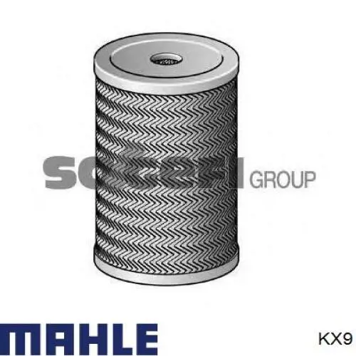 Filtr paliwa KX9 Mahle Original