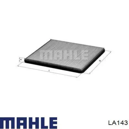 Filtr kabiny Mahle Original LA143 cena, od 8,11 USD
