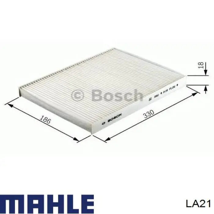 Filtr kabiny Mahle Original LA21 cena, od 9,92 USD